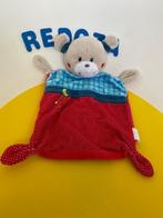 1800 nicotoy knuffellap lap beer rood blauw, Ophalen of Verzenden, Zo goed als nieuw, Overige typen