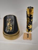 metalen clipper aansteker met leuk blikje, Ophalen of Verzenden, Nieuw, Aansteker