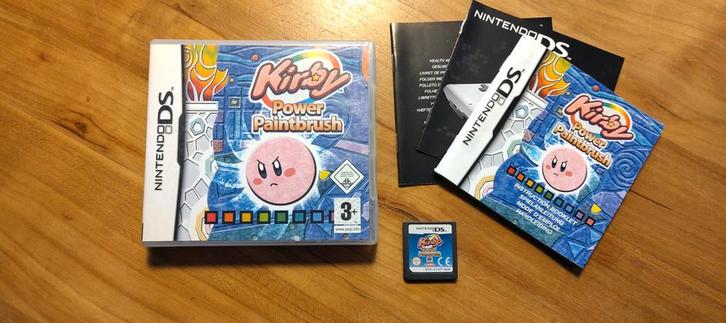 Kirby power paintbrush Nintendo DS Canvas Curse, Spelcomputers en Games, Games | Atari, Zo goed als nieuw, Overige modellen, Overige genres