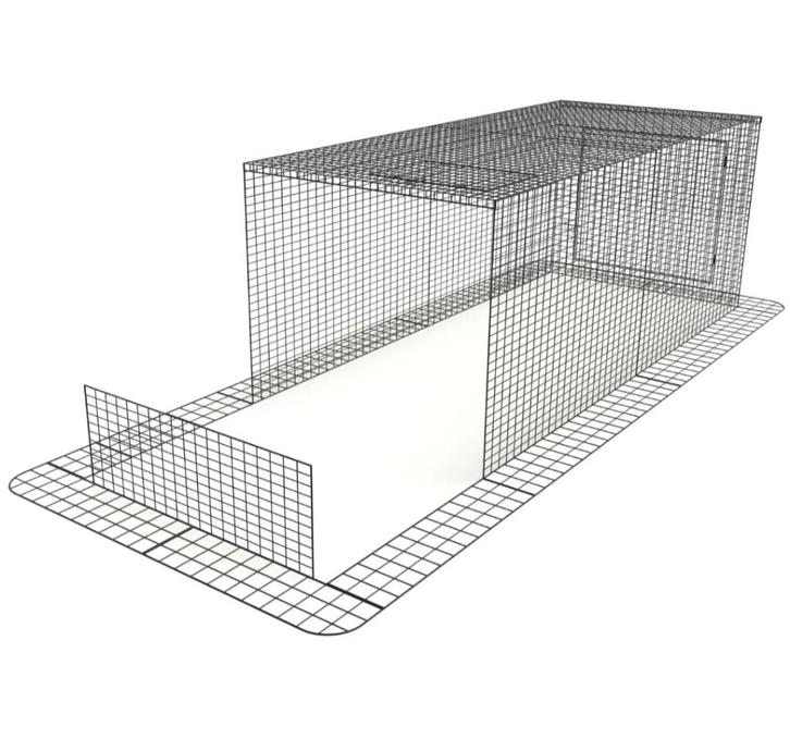 Kippenren Nestera Aspen 6, Dieren en Toebehoren, Pluimvee | Toebehoren, Nieuw, Kippenhok of Kippenren, Ophalen