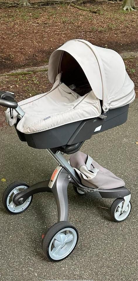 Stokke kinderwagen beige, Kinderen en Baby's, Kinderwagens en Combinaties, Gebruikt, Combiwagen, Overige merken, Ophalen of Verzenden