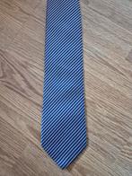 Roze/blauw gestreepte stropdas ***zgan***, Kleding | Heren, Stropdassen, Ophalen of Verzenden, Zo goed als nieuw, Blauw, Met patroon