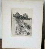 Ets Nooreinde Piet Hein Zijl Graft De Rijp Zaanstreek, Antiek en Kunst, Ophalen