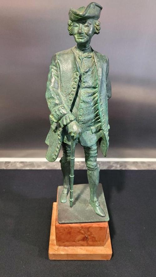 prachtig bronzen beeld., Antiek en Kunst, Kunst | Beelden en Houtsnijwerken, Verzenden