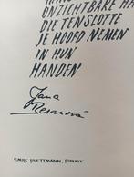 Gedicht Prent Jana Beranova & Emile Puettmann, 1980, Antiek en Kunst, Kunst | Litho's en Zeefdrukken, Ophalen of Verzenden