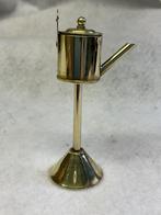 Miniatuur olielampje voor letterbak, Antiek en Kunst, Ophalen of Verzenden, Koper