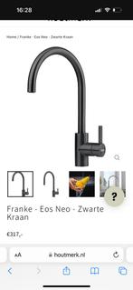 Franke eos neo zwarte kraan nieuw in doos keuken, Nieuw, Ophalen of Verzenden