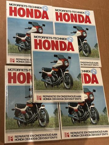 werkplaatshandboek HONDA CBX400 CBX550 F en FII **NIEUW & NL beschikbaar voor biedingen