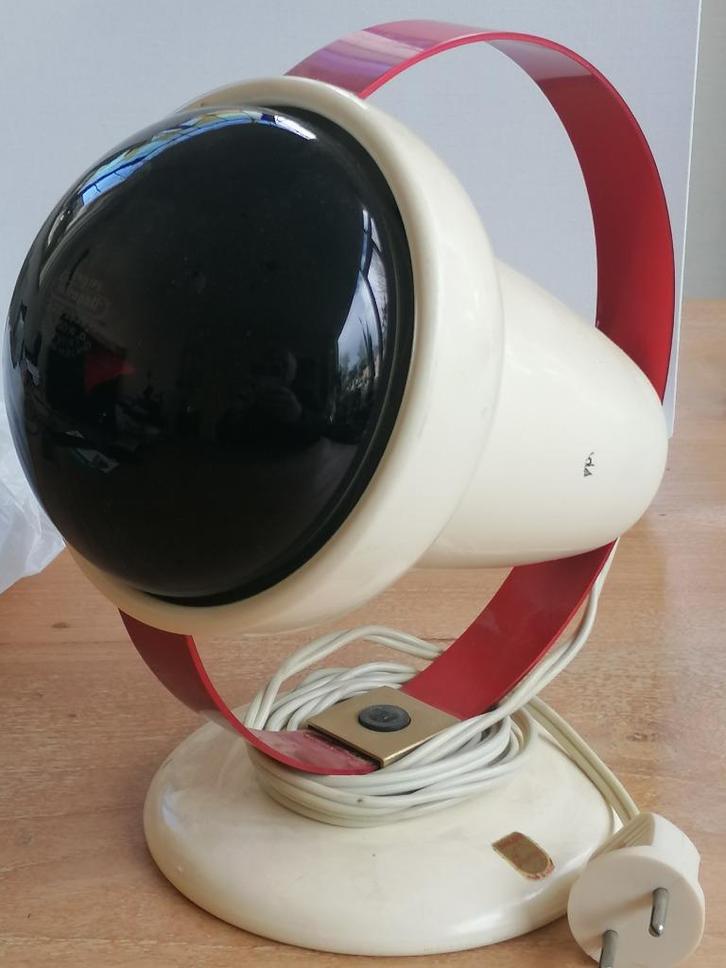 Vintage Philips Infraphil - Charlotte Periand- warmteLamp, Huis en Inrichting, Lampen | Tafellampen, Gebruikt, Minder dan 50 cm