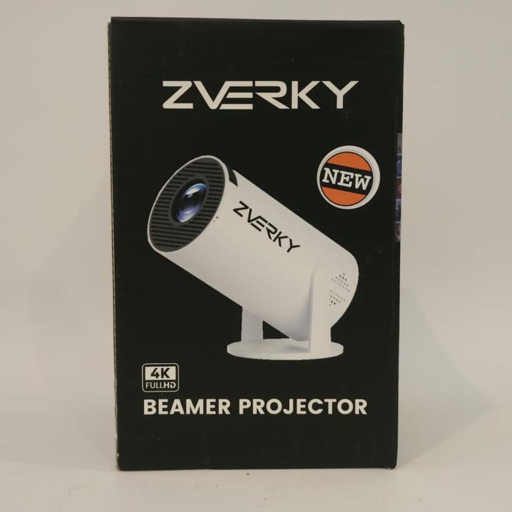 Zverky 4K Mini Beamer Android | Nieuw, Audio, Tv en Foto, Beamers, Nieuw