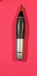 Philips NT9110 neus, oor en wenkbrauwtrimmer, Ophalen of Verzenden, Zo goed als nieuw, Staal, Overige typen