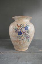 Antieke A. Dubois vaas pastel kleuren art deco, Verzenden