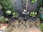 Bistro setje/tuin setje, Tuin en Terras, Overige materialen, Gebruikt, Tuinset, Ophalen
