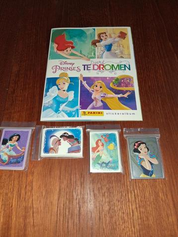Disney Prinsessen Sticker Album + Stickers beschikbaar voor biedingen