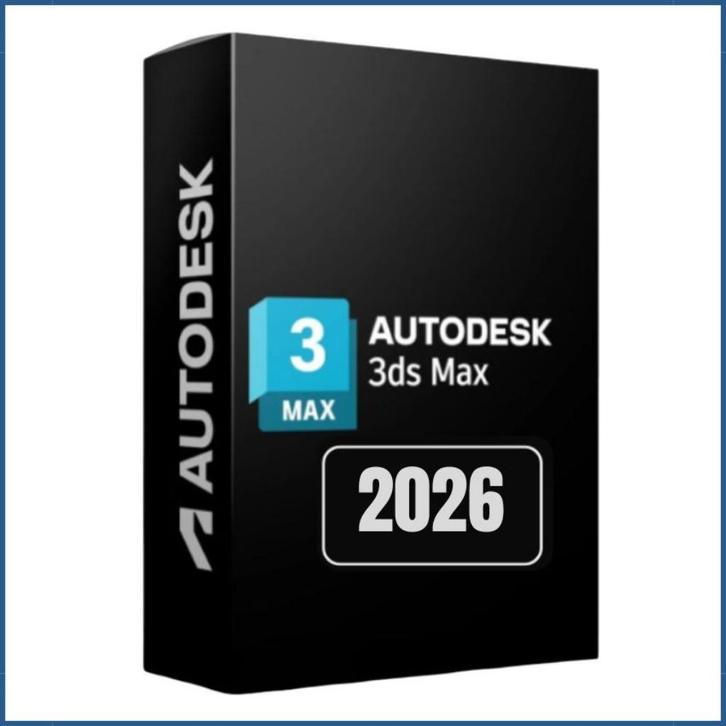 Autodesk  3ds Max 2026, Computers en Software, Ontwerp- en Bewerkingssoftware, Nieuw, Windows, Ophalen