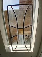 2 x glas in lood raam vogel - voorzet raam, Ophalen, Gebruikt, Minder dan 80 cm, Overige typen