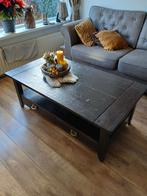 BKS massief eiken koloniale salontafel 130x70x48 cm, Huis en Inrichting, Tafels | Salontafels, Ophalen, Gebruikt, 100 tot 150 cm