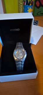 Seiko Analoog Quartz 7T92 Chronograaf Polshorloge, Sieraden, Tassen en Uiterlijk, Horloges | Heren, Ophalen of Verzenden