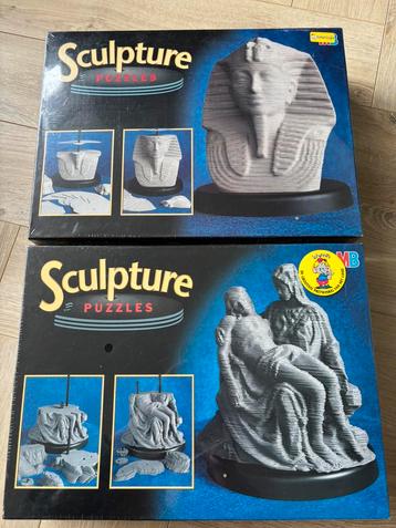 SCULPTURE PUZZELS LA PIETA EN FARAO NIEUW beschikbaar voor biedingen