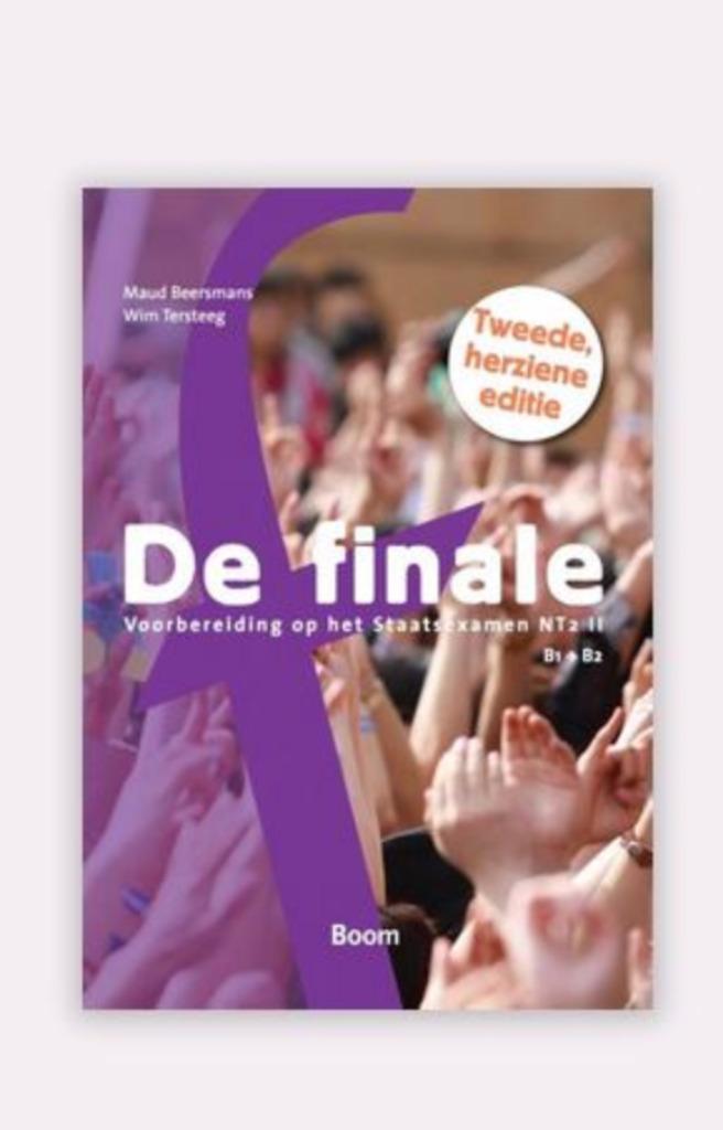 Staatsexamen De Finale B1 B2 Maud Beersmans Wim Tersteeg, Boeken, Studieboeken en Cursussen, Nieuw, MBO, Alpha, Verzenden