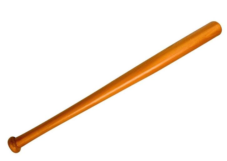 Honkbalknuppel hout 63 cm, Sport en Fitness, Honkbal en Softbal, Nieuw, Knuppel, Honkbal, Ophalen of Verzenden