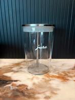 Jura glazen melkhouder in nieuwstaat, Witgoed en Apparatuur, Koffiemachine-accessoires, Ophalen of Verzenden, Zo goed als nieuw