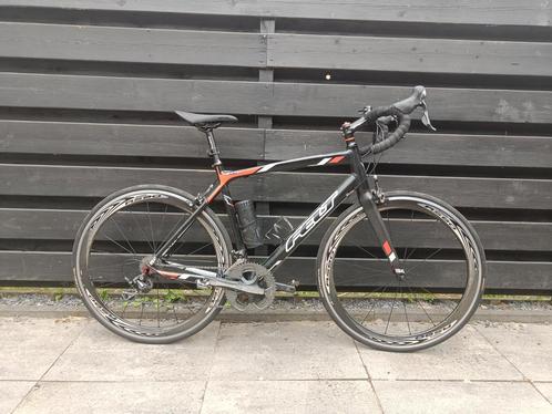 Shimano RS80 Carbon Wielset 9-10-11 speed, Fietsen en Brommers, Fietsen | Racefietsen, Zo goed als nieuw, Overige merken, Meer dan 20 versnellingen
