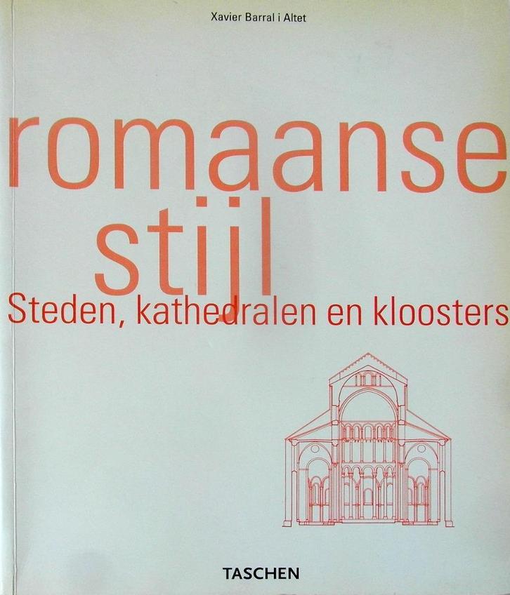 Romaanse Stijl. Steden, Kathedralen en Kloosters, Boeken, Kunst en Cultuur | Beeldend, Zo goed als nieuw, Ophalen of Verzenden
