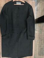 Open End Jas Suède Look Zwart Maat 44/XXL, Zwart, Ophalen of Verzenden, Zo goed als nieuw, Maat 42/44 (L)