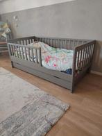 Petite Amelie Peterbed Plume Grijs 140x70 cm met lade, Kinderen en Baby's, Ophalen, Gebruikt, 70 tot 85 cm, 140 tot 160 cm