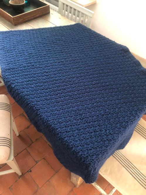 UITVERKOOP! NIEUW DEKEN BABYDEKEN WOL MARINEBLAUW ZEER ZACHT, Kinderen en Baby's, Dekens, Slaapzakjes en Inbakerproducten, Nieuw