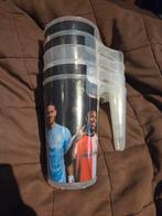 5 Feyenoord Kuip Bier Bekers - Limited Edition, Ophalen of Verzenden, Gebruikt, Kunststof, Los bestek