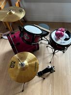 Millenium Youngster Drumstel Bundle - Roze, Muziek en Instrumenten, Drumstellen en Slagwerk, Ophalen, Nieuw, Overige merken