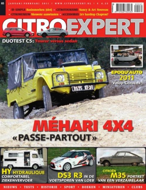 CitroExpert 85 Méhari 4x4, HY Hydraulique ziekenvervoer, DS3, Boeken, Auto's | Folders en Tijdschriften, Nieuw, Citroën, Ophalen of Verzenden
