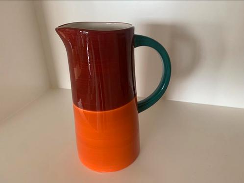 Mooie aardewerken kan met warme kleuren, Huis en Inrichting, Keuken | Servies, Nieuw, Overige typen, Overige stijlen, Aardewerk