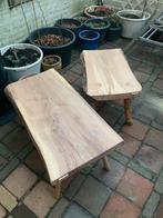 Houten bankjes, Antiek en Kunst, Ophalen of Verzenden