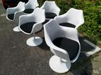 6x design tulip stoelen, Ophalen, Gebruikt