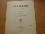 P.C.MEIJVAERT - CHRISTINE - WALS VOOR PIANO, Gebruikt, Klassiek, Ophalen of Verzenden, Artiest of Componist