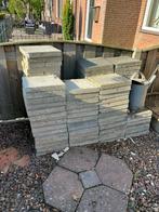 Tegels, Ophalen, Gebruikt, Beton, Terrastegels