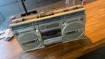 Vintage philips draagbare radio casettespeler, Audio, Tv en Foto, Radio's, Ophalen of Verzenden, Gebruikt