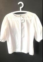 Nieuwe witte HEMA blouse met trendy pofmouwen, Kleding | Dames, Blouses en Tunieken, Ophalen of Verzenden, Nieuw, Maat 38/40 (M)