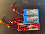 11.1V lipo accus, Ophalen of Verzenden, Zo goed als nieuw, Groter dan 1:32
