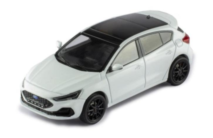 Ford Focus ST 2022 wit 1:43 IXO, Hobby en Vrije tijd, Modelauto's | 1:43, Nieuw, Auto, Overige merken, Verzenden