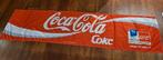 Coca Cola Banner Lillehammer '94 Olympische Spelen, Ophalen of Verzenden, Gebruikt, Reclamebord