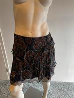 Alix rokje met roesjes en zilver lurex maat m, Maat 38/40 (M), Alix the label, Blauw, Ophalen of Verzenden