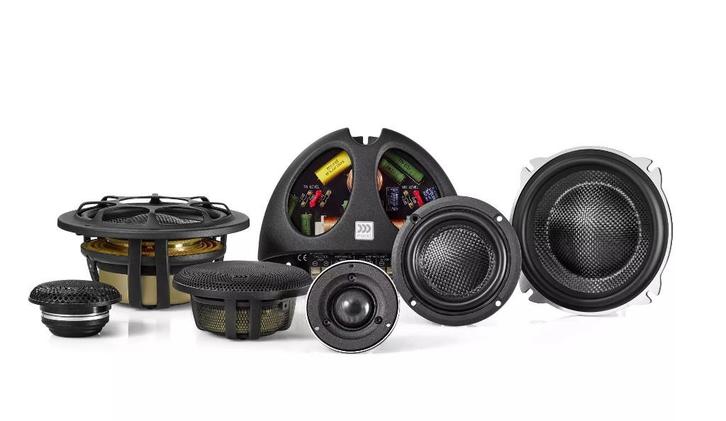 Morel Elate Carbon Pro 53A 3 weg 5.25 inch, Auto diversen, Autospeakers, Nieuw, Verzenden