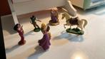 Rapunzel set, Verzamelen, Ophalen, Zo goed als nieuw, Paard, Beeldje of Figuurtje