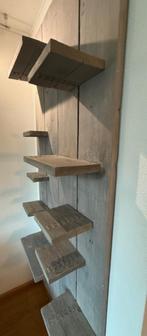 Wandpaneel van Steigerhout, Ophalen, Met plank(en), 200 cm of meer, Zo goed als nieuw