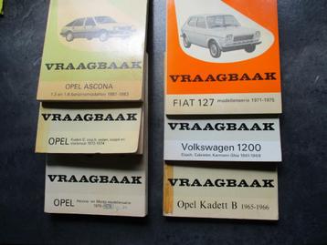 AUTO Montage boekjes, Vraagbaak, Handleiding, Onderhoud,. beschikbaar voor biedingen