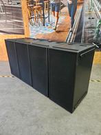 Dubbel 18 inch OHM subwoofer 4 stuks, Subwoofer, Zo goed als nieuw, Ophalen